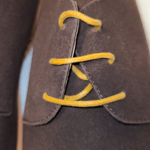 Fashion size 12 faux suede brown shoes - Picture 12 of 15